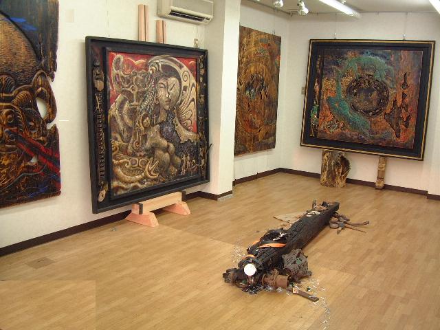 「遥かなる縄文」個展 会場風景
