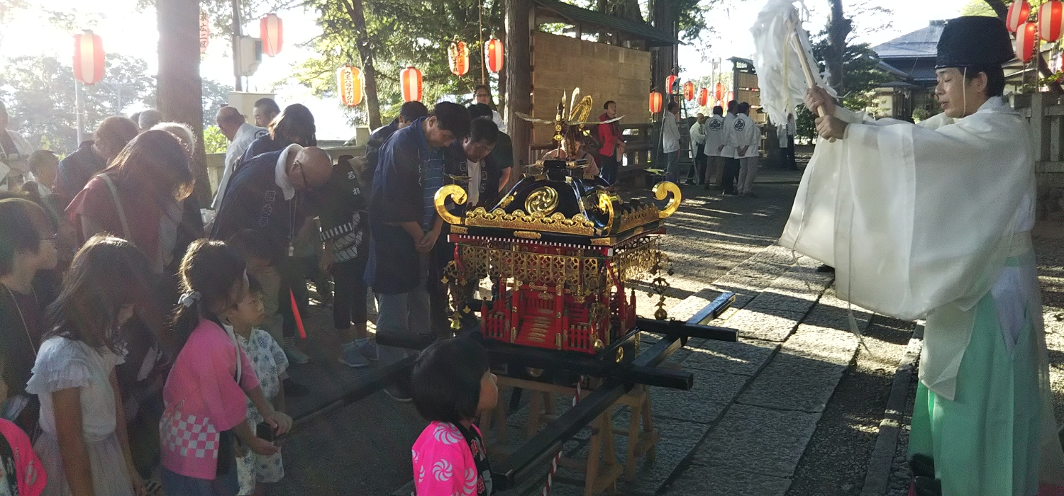 手長神社 子供神輿