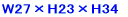 W30�~W26.5�~H56 