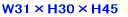 W30�~W26.5�~H56 