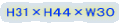 H31�~H�S�S�~W�R�O