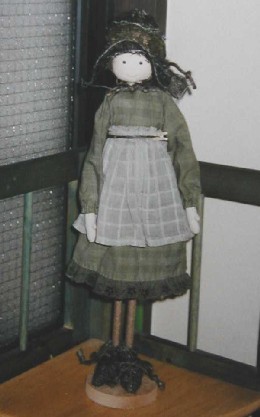 木の枝で脚