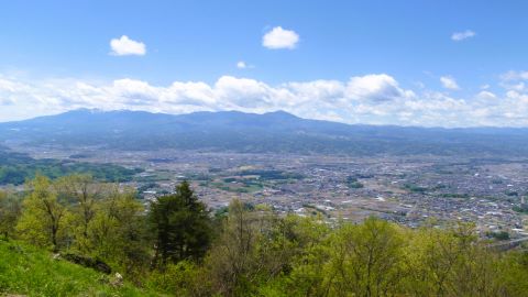 佐久市平尾山　にて　八ヶ岳連峰