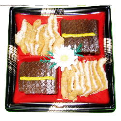 油揚げ・こんにゃく煮盛皿