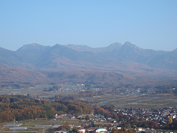 硫黄岳・峰の松目・横岳・赤岳・阿弥陀岳