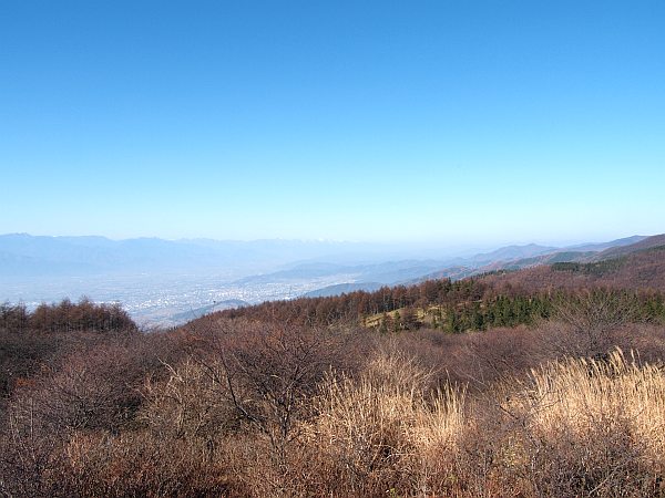 パノラマ展望台から白馬方面
